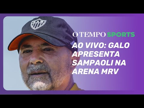 Apresentação de Jorge Sampaoli, novo técnico do Atlético